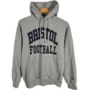 Reigning Champ x F.C. Real Bristol Pullover Logo Hoodie Gray Size Mens XS